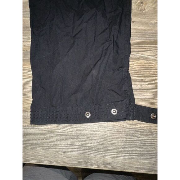 Women's Treasure & Bond Wide Leg Drawstring Pants Pockets Black Size XL. 16 - Picture 7 of 15